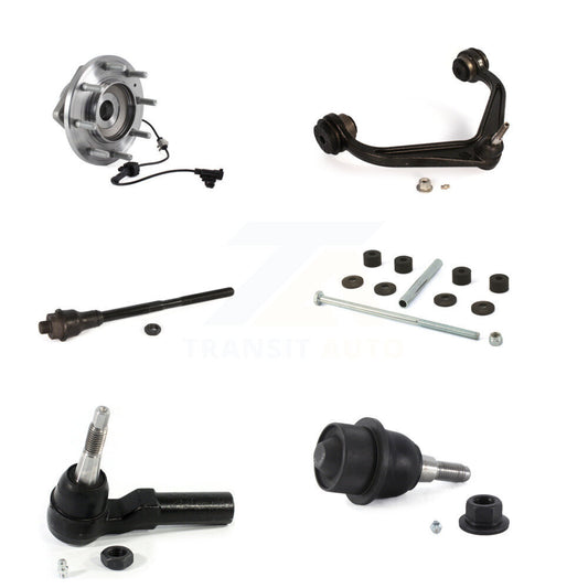 Bearing Upper Control Arm Lower Ball Joint Tie Rod Link Front Kit (6Pc) For GMC