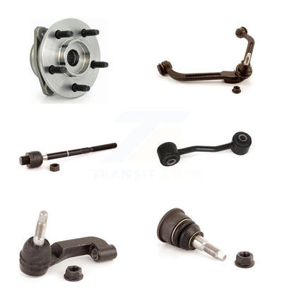 Bearing Upper Arm Lower Ball Joint Tie Rod Link Front Left Kit For Jeep Liberty