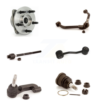 Bearing Upper Arm Lower Ball Joint Tie Rod Link Front Left Kit For Jeep Liberty