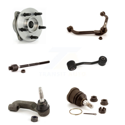 Bearing Upper Arm Lower Ball Joint Tie Rod Link Front Right Kit For Jeep Liberty