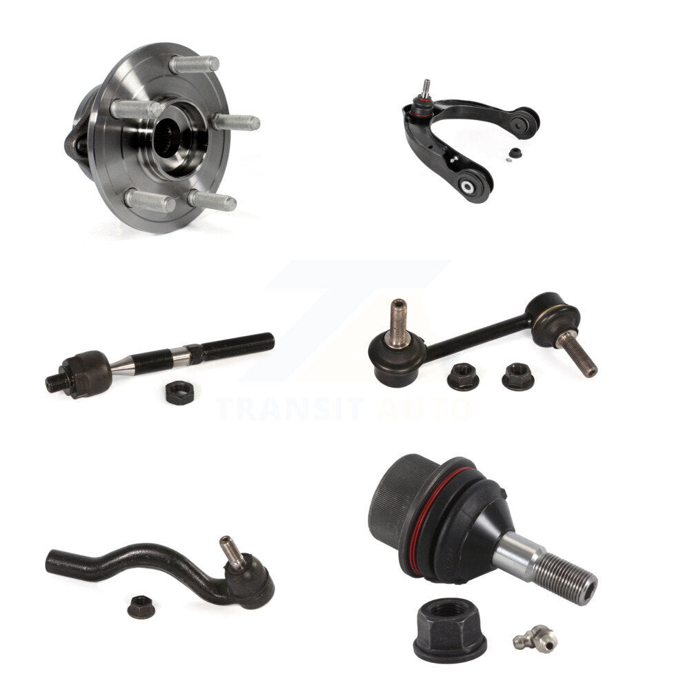 Bearing Upper Control Arm Lower Ball Joint Tie Rod Link Front Left Kit For Jeep