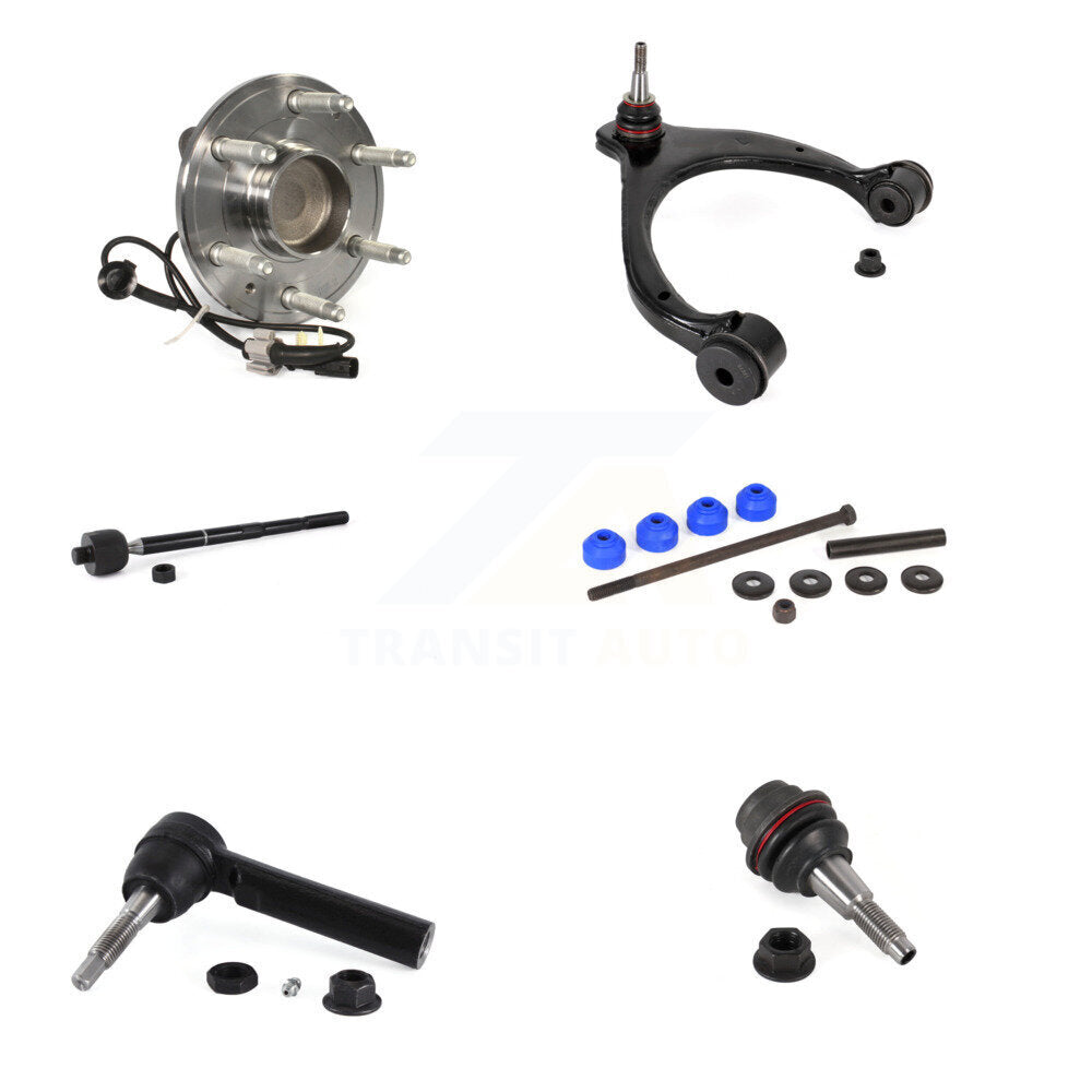 Bearing Upper Control Arm Lower Ball Joint Tie Rod & Link Front Left Kit For GMC