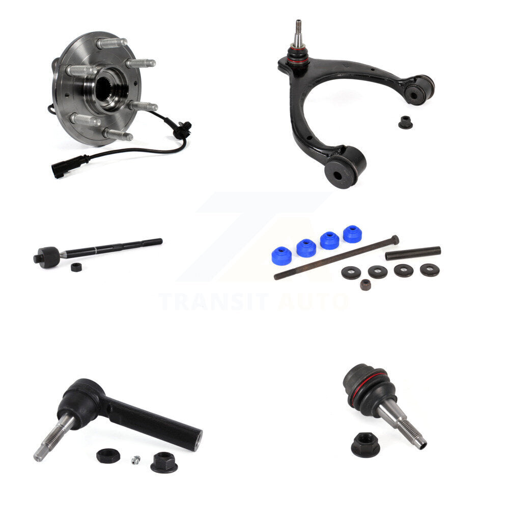 Bearing Upper Control Arm Lower Ball Joint Tie Rod & Link Front Left Kit For GMC