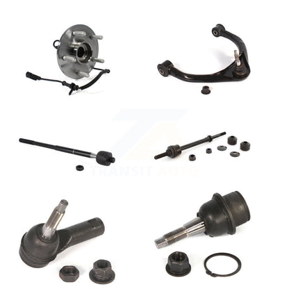 Bearing Upper Control Arm Lower Ball Joint Tie Rod & Link Front Left Kit For Ram
