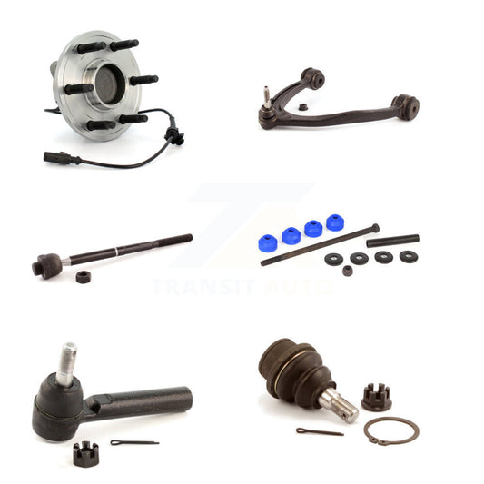 Bearing Upper Control Arm Lower Ball Joint Tie Rod & Link Front Left Kit For GMC
