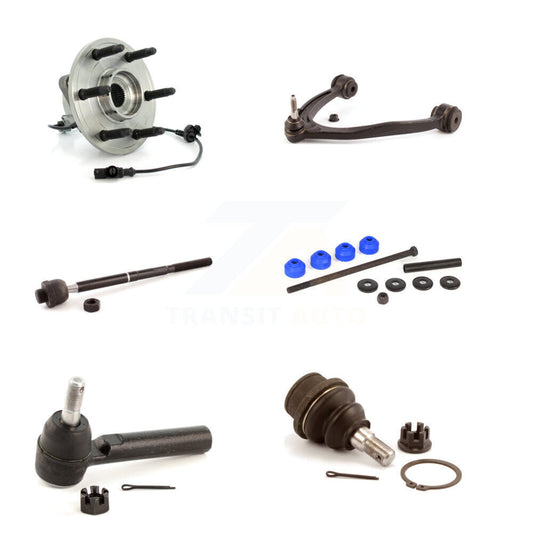 Bearing Upper Control Arm Lower Ball Joint Tie Rod & Link Front Left Kit For GMC