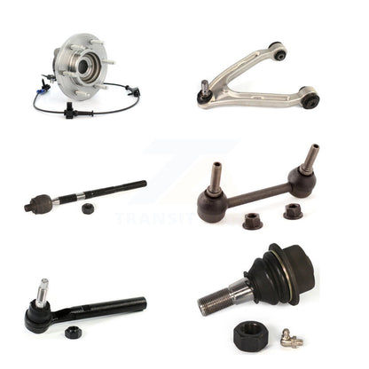 Hub Bearing Upper Arm Lower Ball Joint Tie Rod Link Front Left Kit For Hummer H3