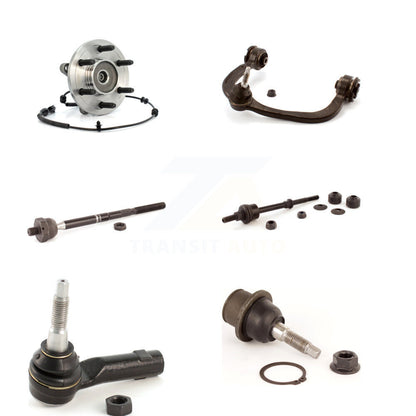 Hub Bearing Upper Control Arm Lower Ball Joint Tie Rod & Link Front Left Kit For