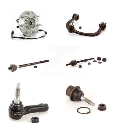 Hub Bearing Upper Control Arm Lower Ball Joint Tie Rod & Link Front Left Kit For