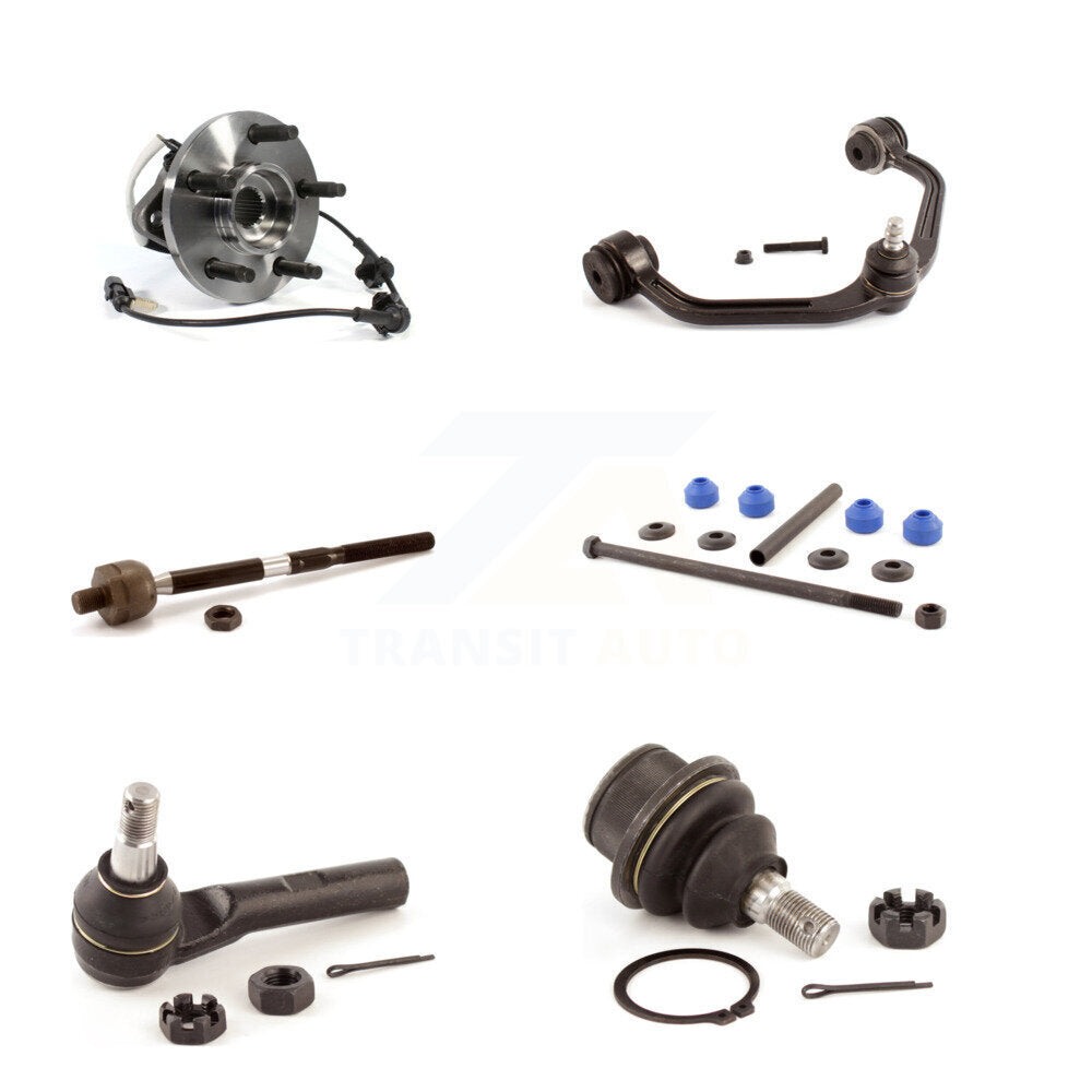 Bearing Upper Arm Lower Ball Joint Tie Rod & Link Front Left Kit For Mazda B4000