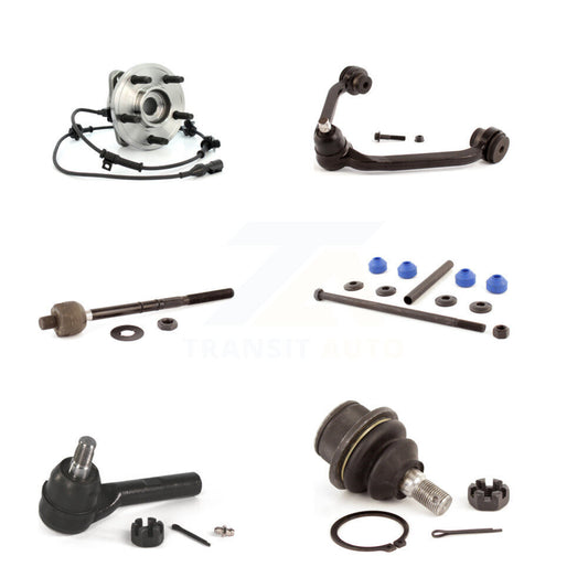 Bearing Upper Control Arm Lower Ball Joint Tie Rod Link Front Left Kit For Ford