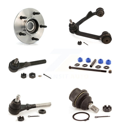 Bearing Upper Arm Lower Ball Joint Tie Rod & Link Front Left Kit For Ford F-150