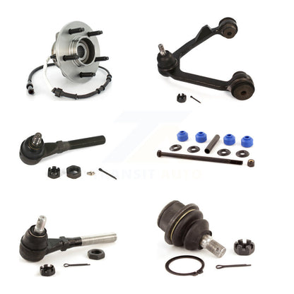 Bearing Upper Arm Lower Ball Joint Tie Rod & Link Front Left Kit For Ford F-150