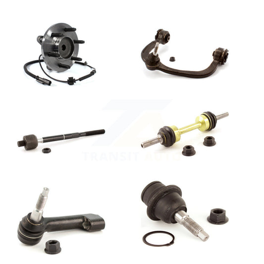Bearing Upper Control Arm Lower Ball Joint Tie Rod Link Front Left Kit For Ford