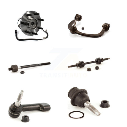 Hub Bearing Upper Control Arm Lower Ball Joint Tie Rod & Link Front Left Kit For