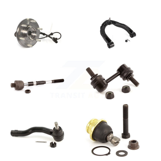 Bearing Upper Control Arm Lower Ball Joint Tie Rod Link Front Left Kit For TITAN