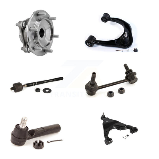 Bearing Lower Upper Control Arm Tie Rod & Link Front Left Kit For Toyota Tacoma