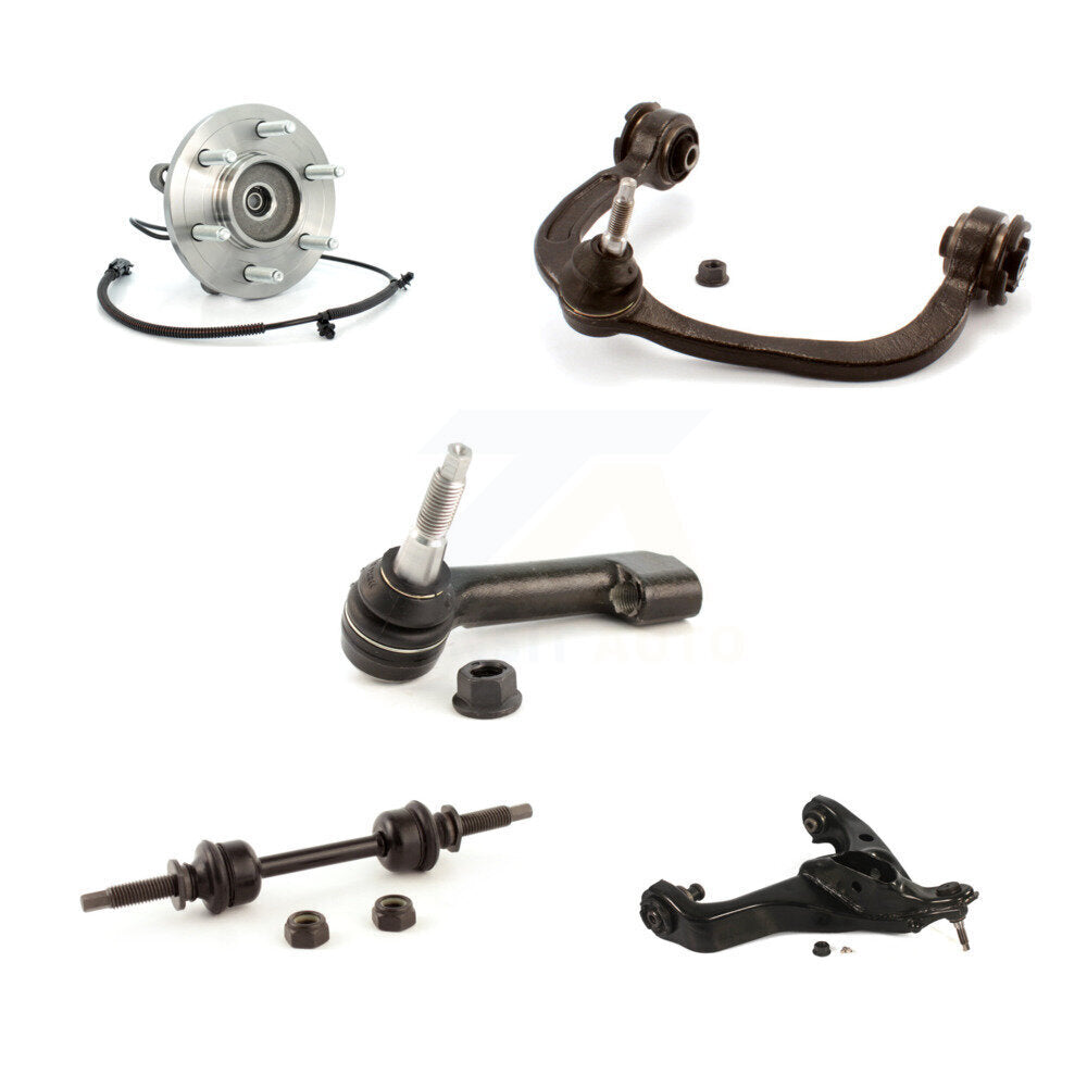 Bearing Lower Upper Control Arm Outer Tie Rod Link Front Left Kit For Ford F-150
