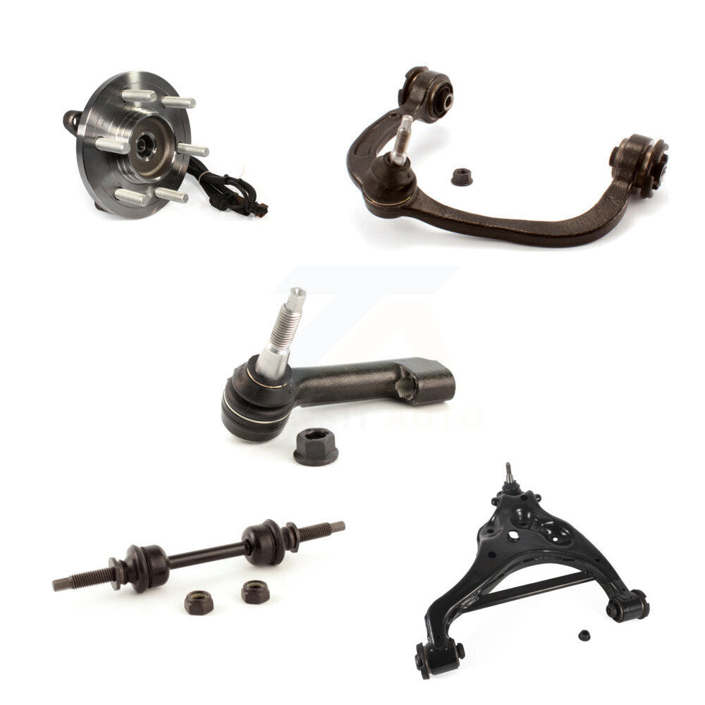 Bearing Lower Upper Control Arm Outer Tie Rod Link Front Left Kit For Ford F-150
