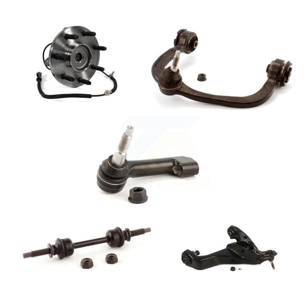 Bearing Lower Upper Control Arm Outer Tie Rod Link Front Left Kit For Ford F-150