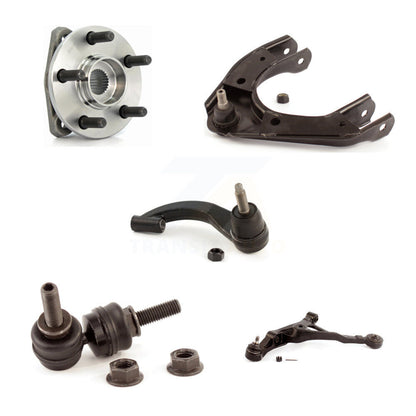 Bearing Lower Upper Control Arm Outer Tie Rod & Link Front Left Kit For Chrysler