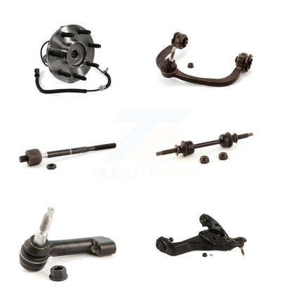 Bearing Lower Upper Control Arm Tie Rod Link Front Left Kit (6Pc) For Ford F-150