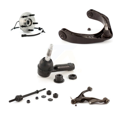 Hub Bearing Lower Upper Arm Outer Tie Rod Link Front Left Kit For Dodge Ram 1500