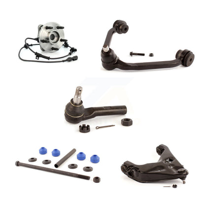 Hub Bearing Lower Upper Control Arm Outer Tie Rod Link Front Left Kit For Mazda