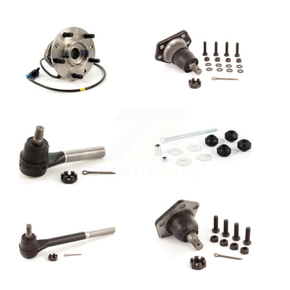 Bearing Upper Lower Ball Joint Tie Rod & Link Front Kit (6Pc) For Chevrolet GMC