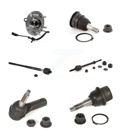 Bearing Upper Lower Ball Joint Tie Rod Link Front Kit (6Pc) For Ram 1500 Classic