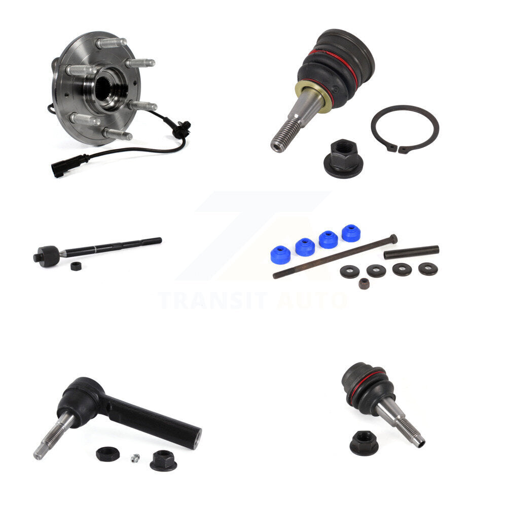 Bearing Upper Lower Ball Joint Tie Rod Link Front Kit (6Pc) For GMC Chevrolet XL