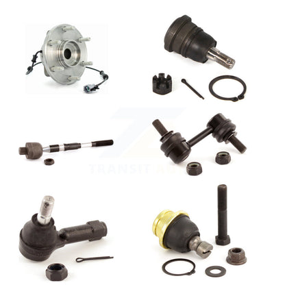 Bearing Upper Lower Ball Joint Outer Inner Tie Rod & Sway Bar Link Front Kit For