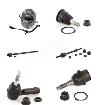 Bearing Upper Lower Ball Joint Tie Rod Link Front Kit (6Pc) For 12 Ram 1500 4WD