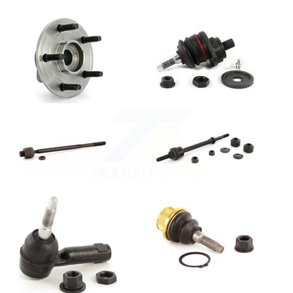 Bearing Upper Lower Ball Joint Tie Rod & Link Front Kit (6Pc) For Dodge Ram 1500