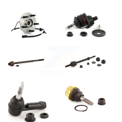 Bearing Upper Lower Ball Joint Tie Rod & Link Front Kit (6Pc) For Dodge Ram 1500