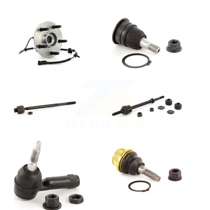 Bearing Upper Lower Ball Joint Tie Rod & Link Front Kit (6Pc) For Dodge Ram 1500
