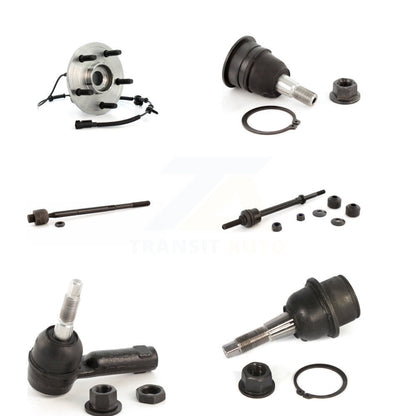 Bearing Upper Lower Ball Joint Tie Rod & Link Front Kit (6Pc) For Dodge Ram 1500