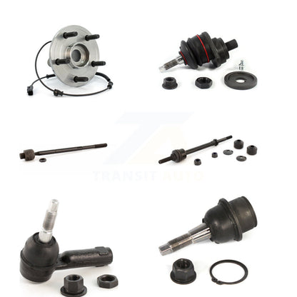 Bearing Upper Lower Ball Joint Tie Rod & Link Front Kit (6Pc) For Ram 1500 Dodge