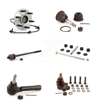 Bearing Upper Lower Ball Joint Tie Rod & Link Front Kit (6Pc) For Chevrolet GMC