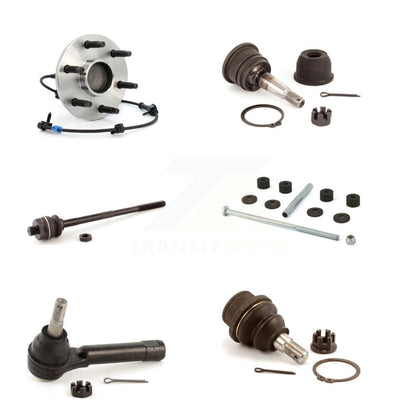 Bearing Upper Lower Ball Joint Tie Rod Link Front Kit (6Pc) For Chevrolet GMC XL