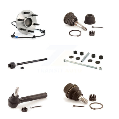 Bearing Upper Lower Ball Joint Tie Rod & Link Front Kit (6Pc) For Chevrolet GMC