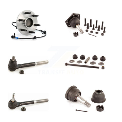 Bearing Upper Lower Ball Joint Tie Rod Link Front Kit (6Pc) For Chevrolet Tahoe