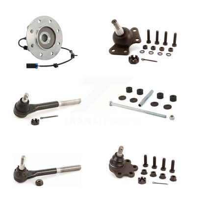 Bearing Upper Lower Ball Joint Tie Rod Link Front Kit (6Pc) For K3500 Chevrolet