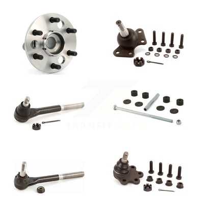 Bearing Upper Lower Ball Joint Tie Rod & Link Front Kit (6Pc) For K2500 Suburban