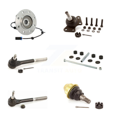 Bearing Upper Lower Ball Joint Tie Rod Link Front Kit (6Pc) For K3500 Chevrolet