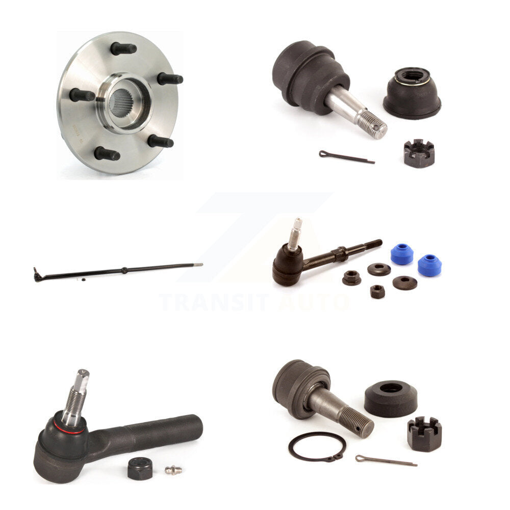 Bearing Upper Lower Ball Joint Tie Rod & Link Front Left Kit For Dodge Ram 1500