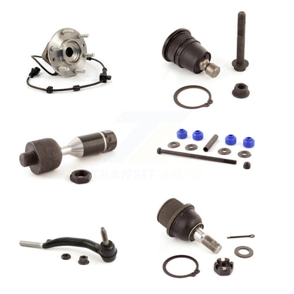 Bearing Upper Lower Ball Joint Tie Rod Link Front Right Kit (6Pc) For Chevrolet