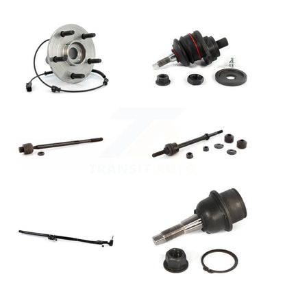Bearing Upper Lower Ball Joint Tie Rod & Link Front Right Kit (6Pc) For Ram 1500