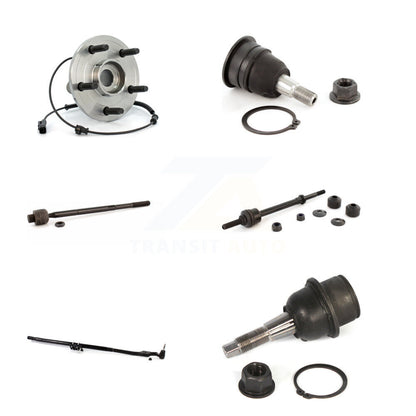 Bearing Upper Lower Ball Joint Tie Rod & Link Front Right Kit (6Pc) For Ram 1500