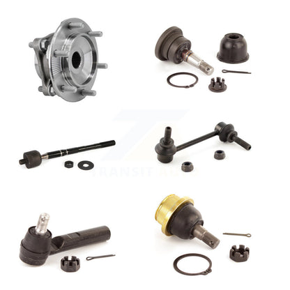 Bearing Upper Lower Ball Joint Tie Rod & Link Front Right Kit For Toyota Tacoma